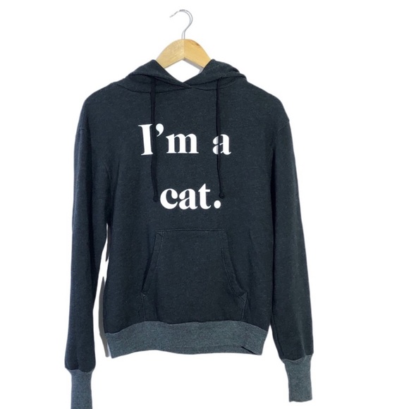 WILDFOX I’m a cat Jumper Sweater Size S - Picture 4 of 5